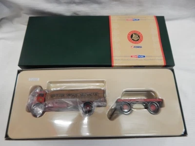 CORGI ERF SHEETED PALTFORM LORRY & TRAILER BRS CC10201 BNIB 1:50 - Image 1 of 4