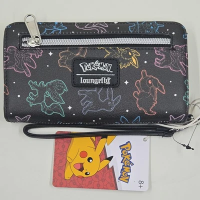 CARTERA POKEMON EEVEE EVOLUTION LOUNGEFLY CON CORREA PARA MUÑECA NUEVA CON ETIQUETAS Foto 1 de 4