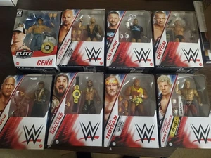 WWE Elite Sammlung Leganden Lot. Orton, Cm Punk, John Cena, Rock, Hogan, Austin  - Bild 1 von 5