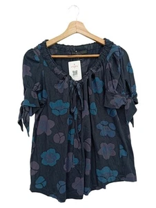 Marc by Marc Jacobs Camicetta Donna Blu/Grigio Fiori - Foto 1 di 3