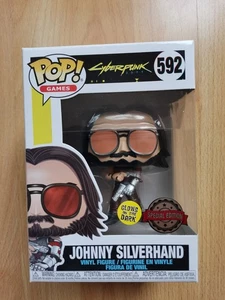 Funko Pop - JOHNNY SILVERHAND #592 - CYBERPUNK - GLOWS - SPECIAL EDITION - OVP - Bild 1 von 5