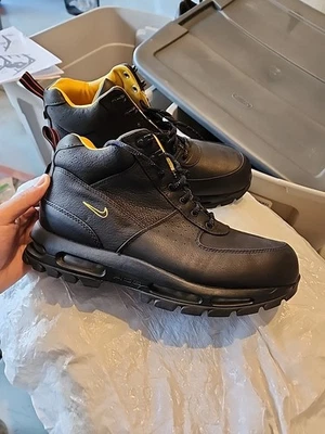 NIKE Air Max Goadome Nero/Royal Blue BQ3454 001 UOMO TAGLIA 11 SPEDIZIONE VELOCE - Immagine 1 di 4