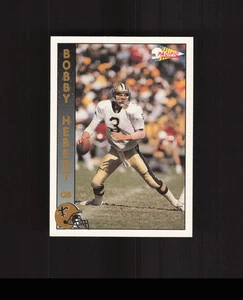 1992 Pacific #201 Bobby Hebert Football Card Saints - Picture 1 of 2