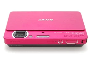SONY Cyber-shot DSC-T700 Digital Camera 10.1MP High Dynamic Range (HDR) Rose Red - Picture 1 of 11