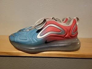 Size 9 - Women's Nike Air Max 720 Pink Sea W Blue Pink Silver Colorway - Picture 1 of 10