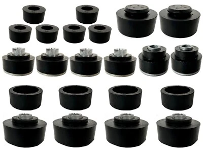 1969-1970 Chevrolet Impala Sedan kit de montagem de carroceria subquadro, SOMENTE buchas - Imagem 1 de 4