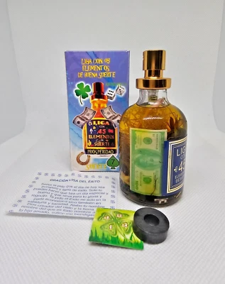 LIGA DEL EXITO 45 ELEMENTOS DE BUENA SUERTE ATRAE SUERTE RAPIDA AL INSTANTE - Image 1 of 4