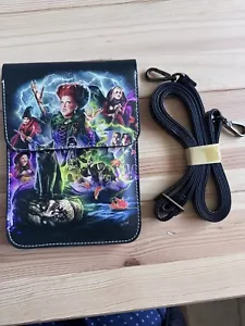 Disney Hocus Pocus Black Leather CrossBag. Nice Quality - Picture 1 of 9