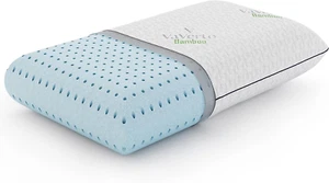 King Size Gel Memory Foam Pillow: Ventilated, Orthopedic, Cooling Design with Wa - Picture 1 of 10