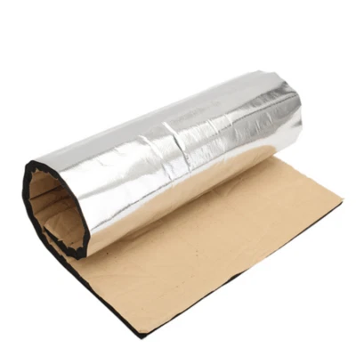 12pcs 5mm Car Firewall Sound Deadener Heat Insulation Deadening Material Mat Pad - Image 1 of 4