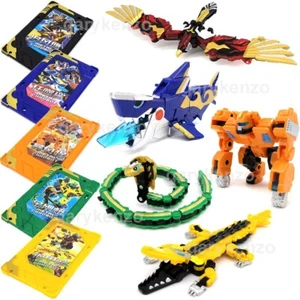 Metal CardBot Toy Beast Transform Robot Card Animal Model For Boy Kids Toy Gift - Picture 1 of 44