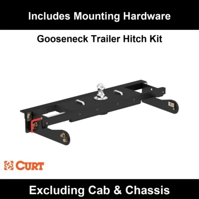 Kit de enganche de cuello de ganso CURT EZr para GMC Sierra 3500 HD 2011-2019 (Excl. Cab & Chass Foto 1 de 4