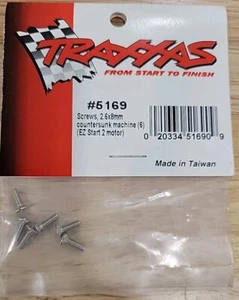 Traxxas 5169 - Countersunk Machine Screws, 2.6x8mm, T-Maxx/Jato/Revo (6) - Picture 1 of 1