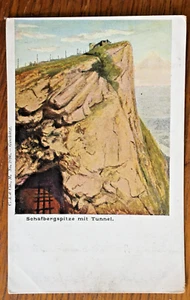 AK. EBENSEE, Schafbergspitze mit Tunnel, - Picture 1 of 1