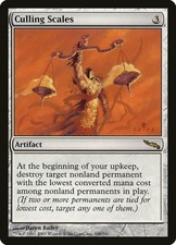 1X Culling Scales Mirrodin NM/EX MTG CARD