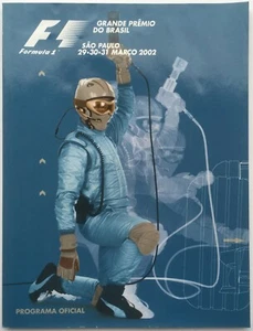 Brazilian Brasil Grand Prix Formula 1 Programme 2002 - Picture 1 of 6