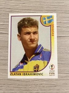 Panini World Cup 2002 Zlatan Ibrahimovic Rookie Football Sticker Sweden #456 - Picture 1 of 4