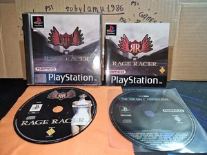 RAGE RACER SONY PS1 PlayStation PAL ITA 🇮🇹 ORIGINALE CIB OTTIMO SCES-00650 - Picture 1 of 24