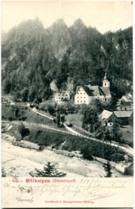 Cartolina Wildalpen / Liezen / Stiria Totale, chiesa del 1900 - Foto 1 di 1