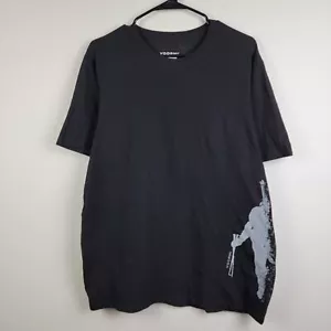 Men's Large L Voormi Made In USA Hiking Graphic Double Sided Crew Neck T Shirt - Picture 1 of 6