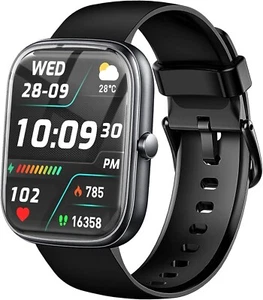 inteligentes para mujeres y hombres, reloj inteligente  fitness pantalla tactil. - Picture 1 of 7