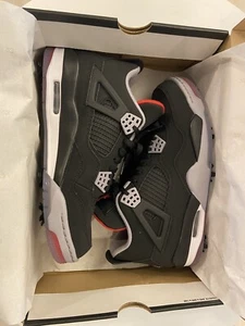 Nike Jordan 4 Bred Golf Schuhe Sneaker EU43 US9.5 - Bild 1 von 9