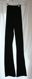NWOT Bal Togs Black Leggings Size 4/6 Slight Flare Bottoms - Imagen 1 de 1