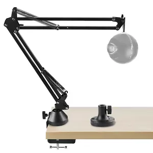 Geekria Microphone Boom Arm Mount for Blue Yeti, Yeti X, Yeti Pro, Snowball ICE. - Picture 1 of 6