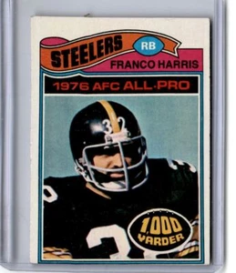 1977 Topps Franco Harris Pittsburgh Steelers #300 - Foto 1 di 2