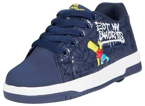 HEELYS Split Simpsons (Little Kid/Big Kid/Adult) Navy Canvas 1 Little Kid M - Picture 1 of 1