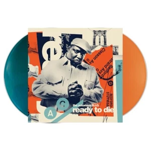 The Notorious B.I.G. - Ready To Die 30th Anniversary Edition Blue & Orange Vinyl - Picture 1 of 3