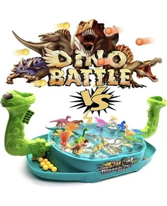 Dinosaur Shooting Toy Board Game for Kids and Toddlers - Picture 1 of 10