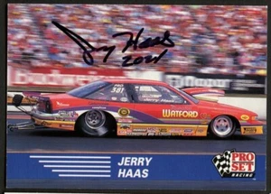 Jerry Haas #94 signed autograph auto 1991 Pro Set  NHRA Trading Card - Picture 1 of 1