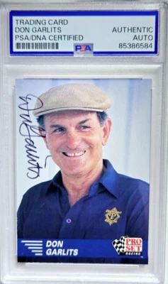 1991 Pro Set NHRA #105 Don Garlits Signed Rookie Card Autograph RC Auto PSA/DNA - Image 1 of 2
