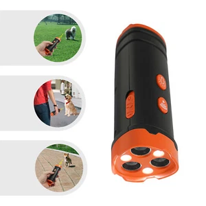 Anti-Dog Bark Deterrent Device Ultrasonic Stop Barking Repeller 4 Mode with LED - Picture 1 of 14