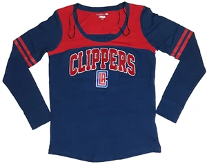 LOS ANGELES CLIPPERS NBA 5th & Ocean New Era Womens Long-Sleeve Fan T-Shirt M - Bild 1 von 4