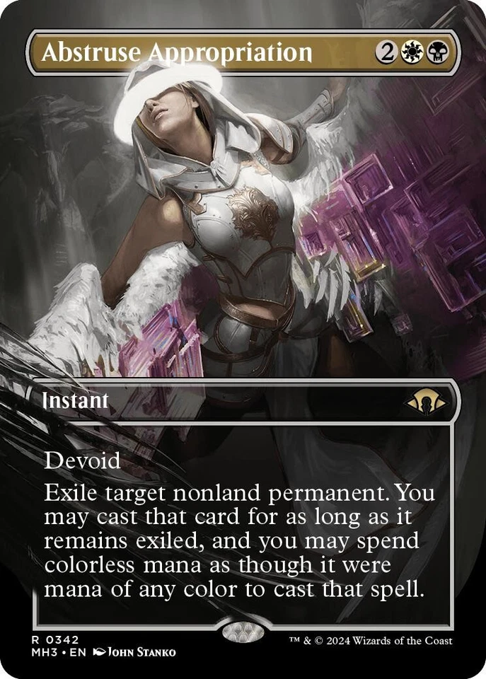 Abstruse Appropriation (Borderless) 342 LP Normal Modern Horizons 3 MTG EN - Image 1 of 1