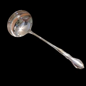 Gorham Sterling Silver ANDANTE Serving Ladel Ladle 6 5/8" Sauce Gravy - Picture 1 of 4