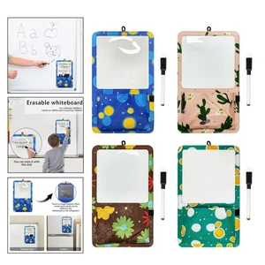 Magnetic Dry Erase Board with Dry Erase Marker Magnet Fridge Message Board - Picture 1 of 29