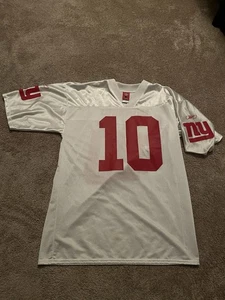 New York Giants Eli Manning #10 NFL Spieler INC Trikot weiß Herren Größe Large - Bild 1 von 3