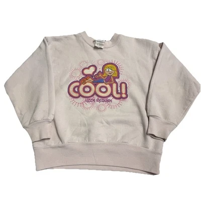 Sudadera Vintage Lizzie McGuire Juvenil Talla XS Cuello Redondo Y2K Disney Store Foto 1 de 4