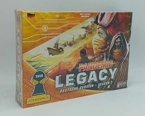 Z-Man Games Pandemic Legacy Season 2 gelb Deutsch Pandemie Seuche NEU in Folie - Picture 1 of 9