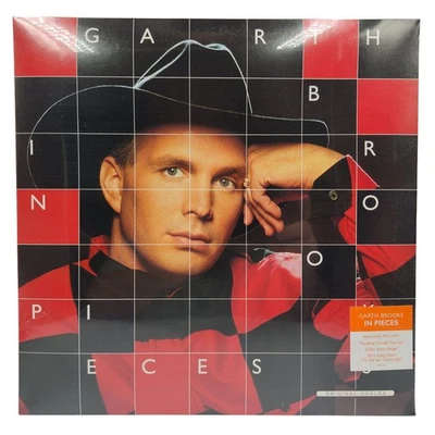 Garth Brooks In Pieces Original Analog Vinyl Record LP - Image 1 of 3