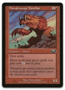 Thunderscape Familiar #76 (NM) Planeshift PLS Magic MTG - Picture 1 of 2