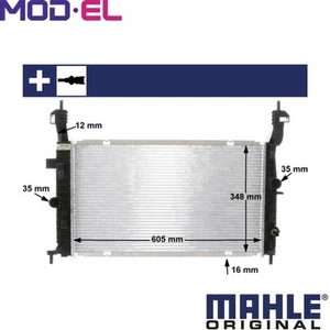 RADIATOR ENGINE COOLING CR 2120 000S FOR OPEL MERIVA/MPV Z 16 XEP 1.6L 4cyl - Picture 1 of 16