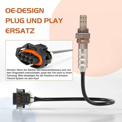 Sonda lambda con spina per 1.8 Opel Astra H GTC Vectra B CC Zafira B scatola - Immagine 1 di 4