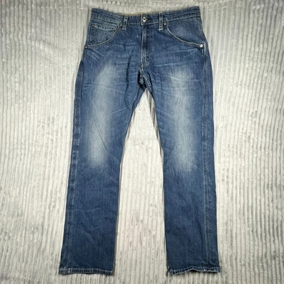 Pantalones de mezclilla Levi's 514 calce recto para hombre 36x34 caqui bolsillos con solapa informales elásticos Foto 1 de 4