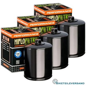 3X HIFLO Premium Ölfilter HF171BRC RACING - Picture 1 of 2