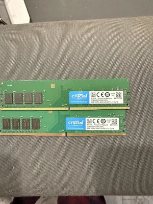 Crucial 16GB Desktop Memory DDR4 2666 MHz CL19 UDIMM Non-ECC RAM - Image 1 of 3
