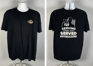 Texas Roadhouse Restaurant Serving Those Who Served Our Country Mens XL T shirt - Picture 1 of 3